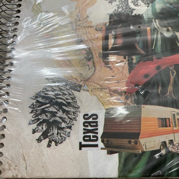 Vintage 1985 Plymouth Inc Collage Style Travel Theme Scrapbook New in Package - Picture 3 of 11